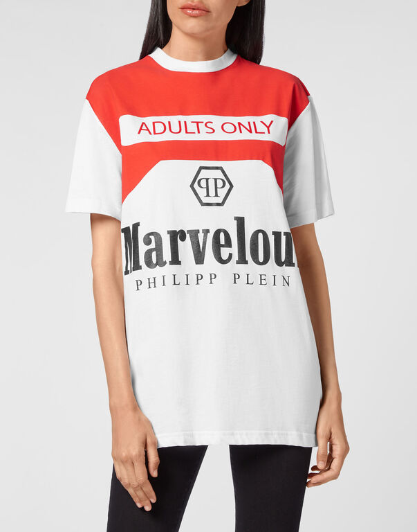 T-shirt Round Neck SS print Marvelous