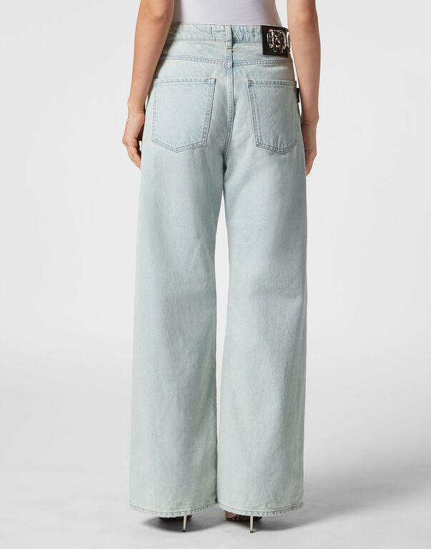 Denim Skater Trousers