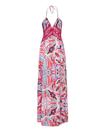 Long Dress Colorful Circus