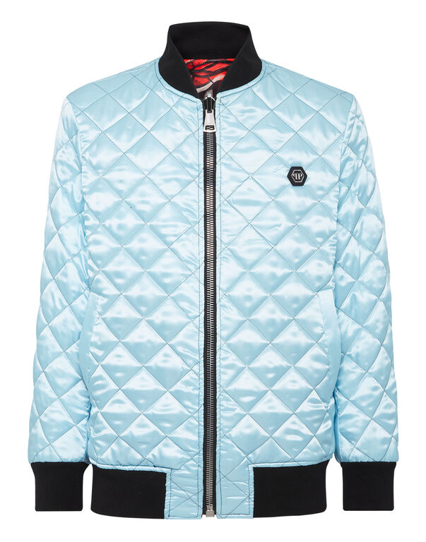 Satin Bomber Love Tattoo