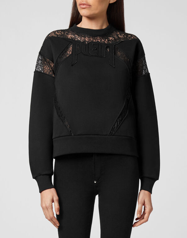 Sweatshirt LS Lace