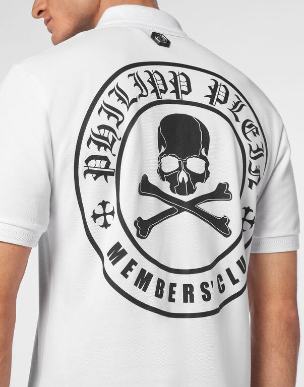 Pique Polo Shirt SS Skull&Bones