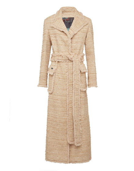 Coat Long Bouclè