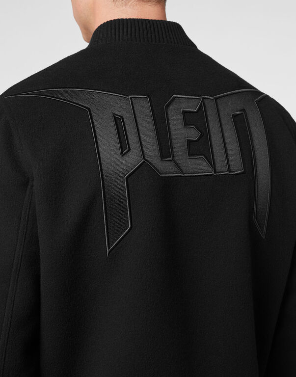 Cashmere 10 Bomber embroidery Iconic Plein