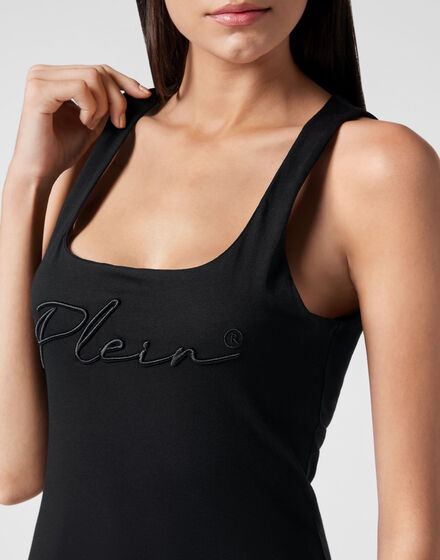 Leisurewear Tank top Embroidery Signature