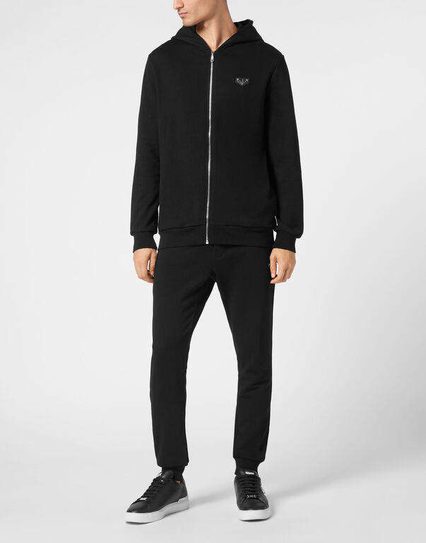 Hoodie Sweatjacket LS Iconic Plein