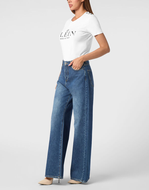Denim Skater Fit Trousers