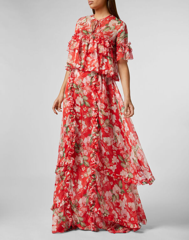 Long Dress Flowers