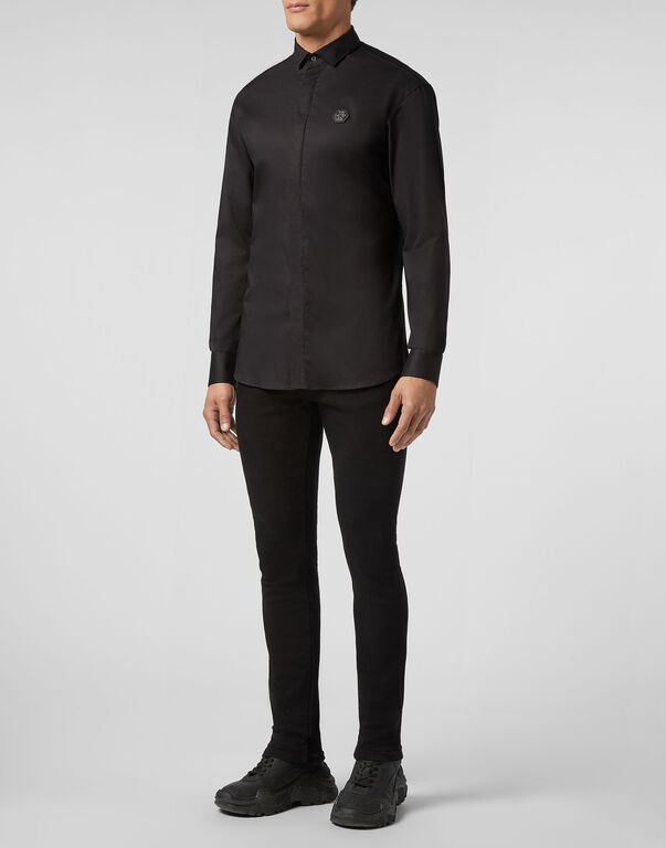 Shirt Platinum Cut LS Space Plein