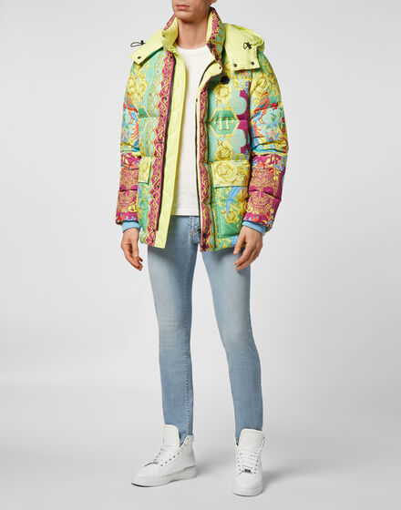 Nylon Jacket print New Baroque