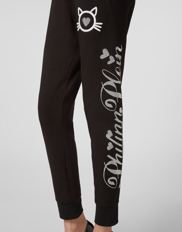 Jogging Trousers Crystal Plein