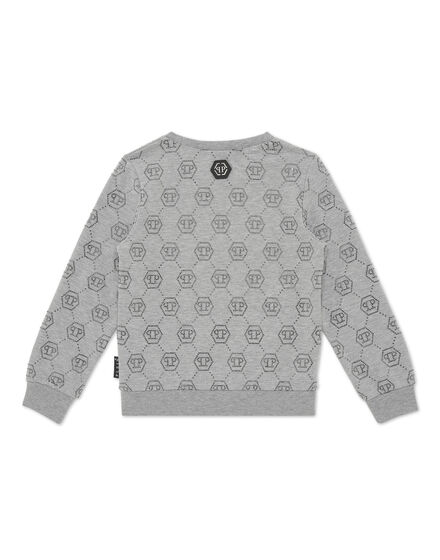 Sweatshirt LS Strass Monogram
