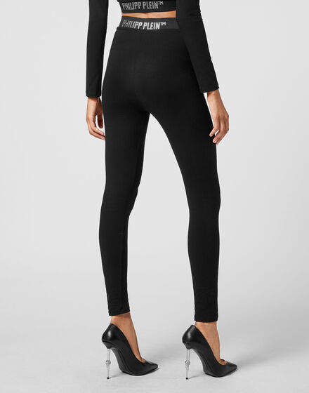 Super High Waist Leggings Stones Philipp Plein TM