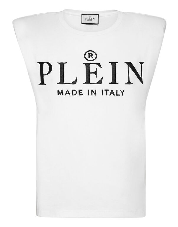 Tank Top Padded Shoulder Philipp Plein TM