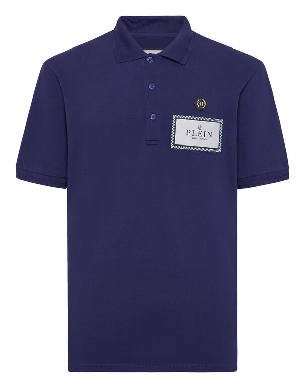 Polo shirt SS Label Contrast