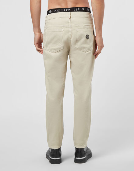 Denim Trousers Carrot Fit Iconic Plein