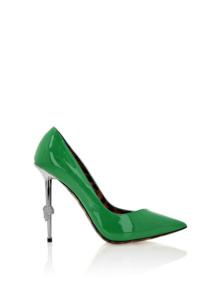 Patent Leather Decollete Hi-Heels