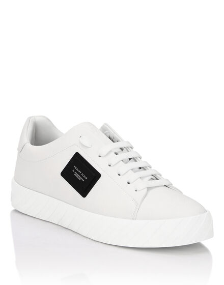 Nappa Leather Low-Top Sneakers Placca