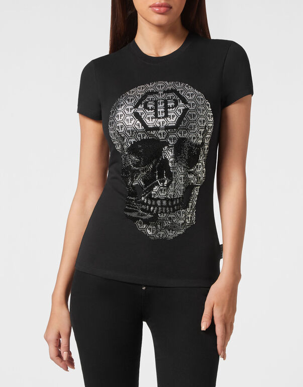 T-shirt Round Neck Sexy Pure Fit 3D Skull