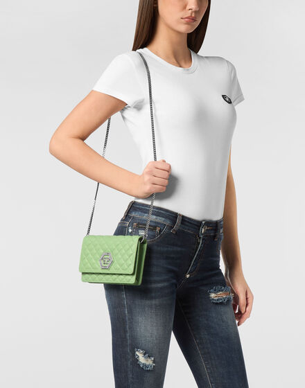 Nappa Leather Mini Shoulder Matelasse