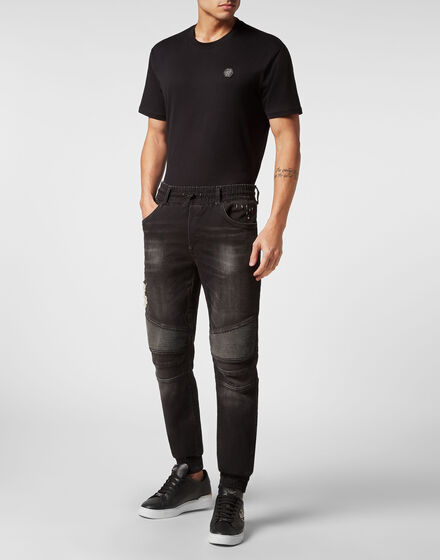 Denim Jogging Trousers Denim Jogging Trousers