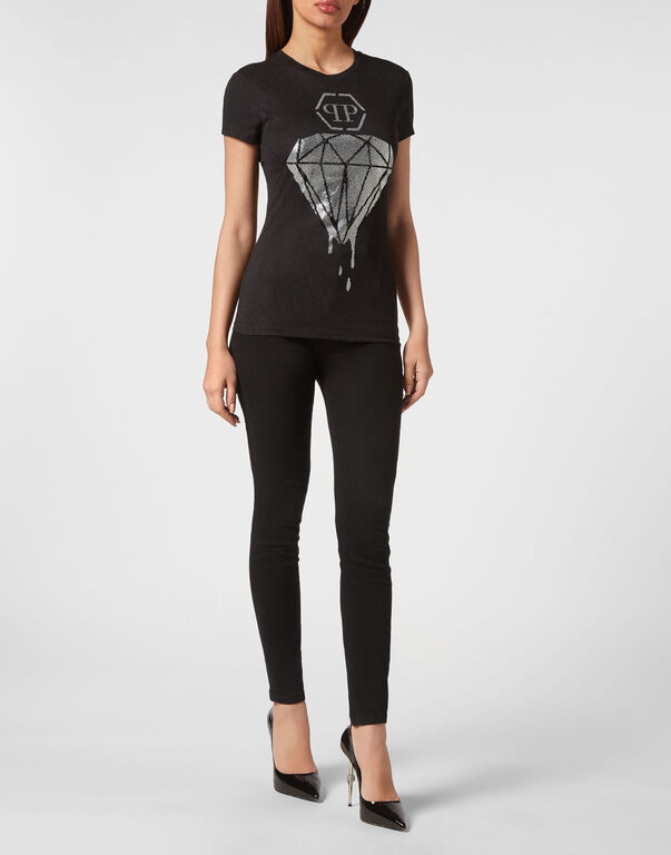 T-shirt Round Neck Sexy Pure Fit