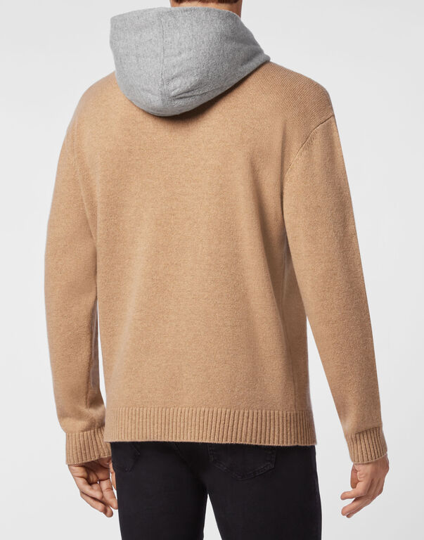 Cashmere Hoodie sweatshirt Iconic Plein