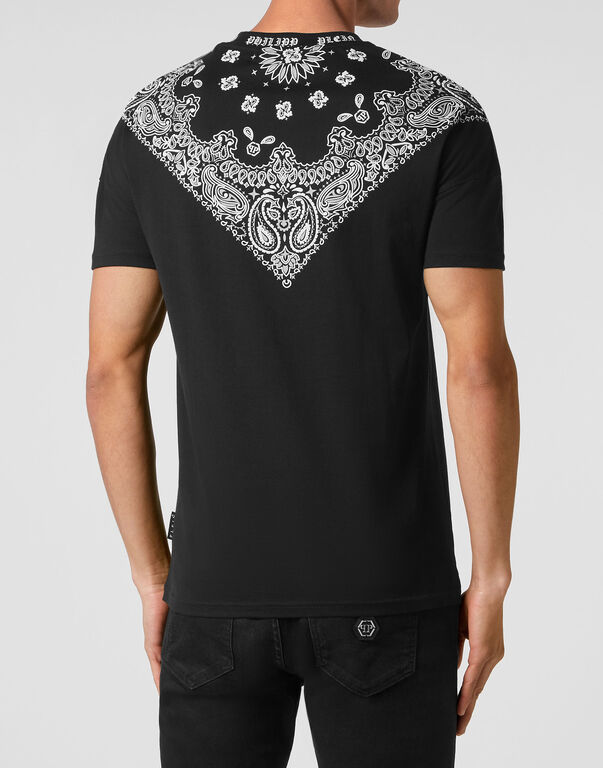 T-shirt Round Neck SS Paisley Bandana