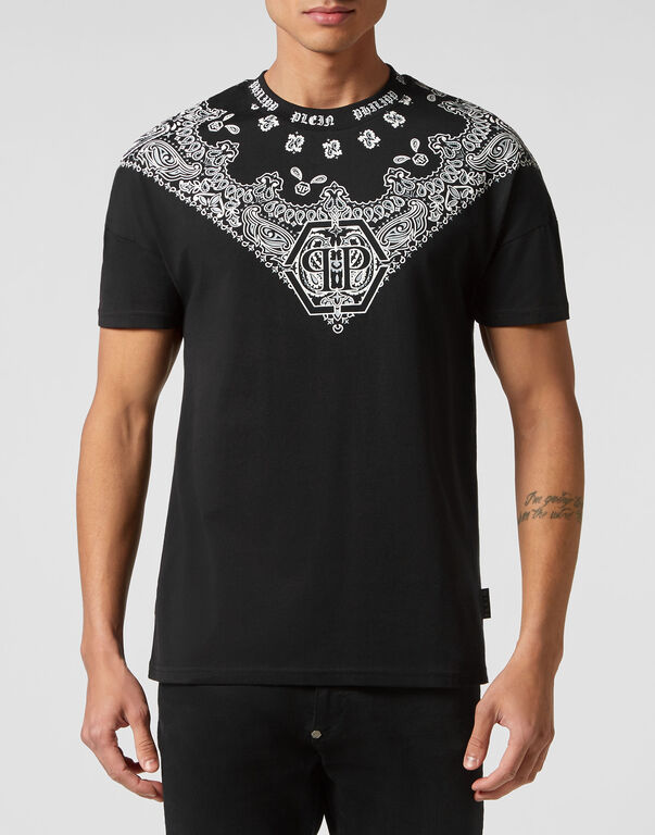 T-shirt Round Neck SS Paisley Bandana