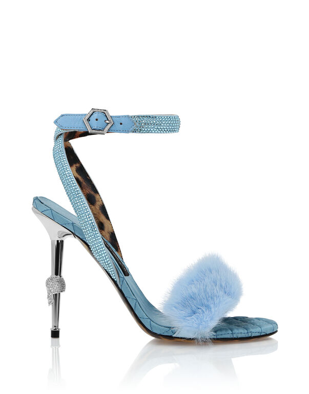 Sandals High Heels Crystal