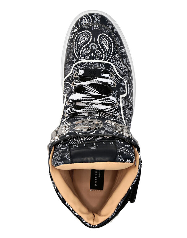 Hi-Top Sneakers Paisley