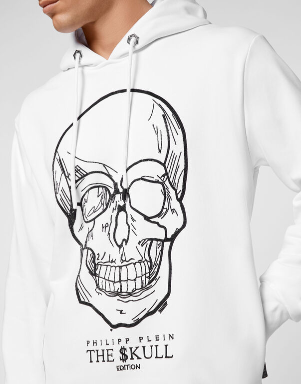 Hoodie sweatshirt stones Skull