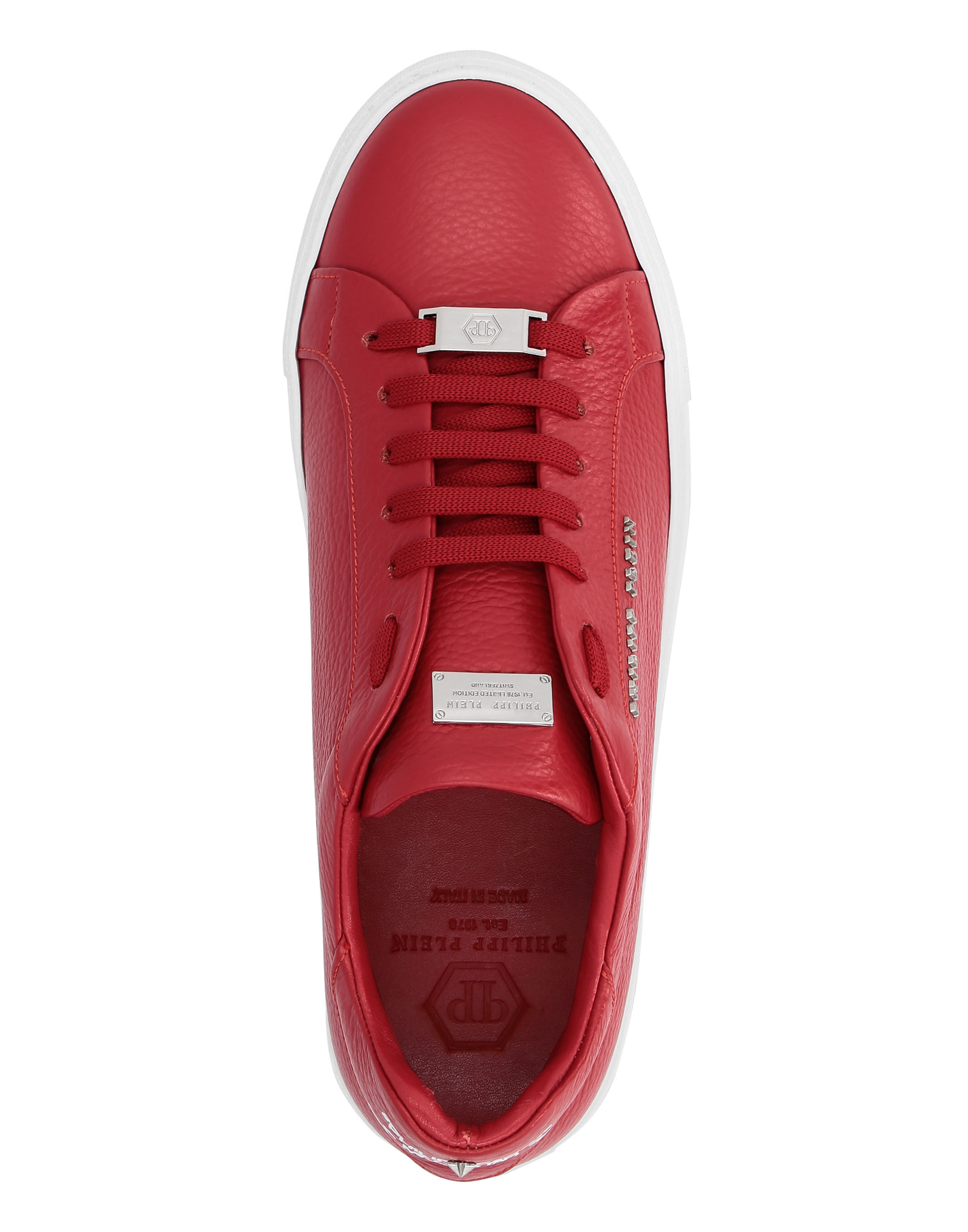Philipp plein red shoes on sale