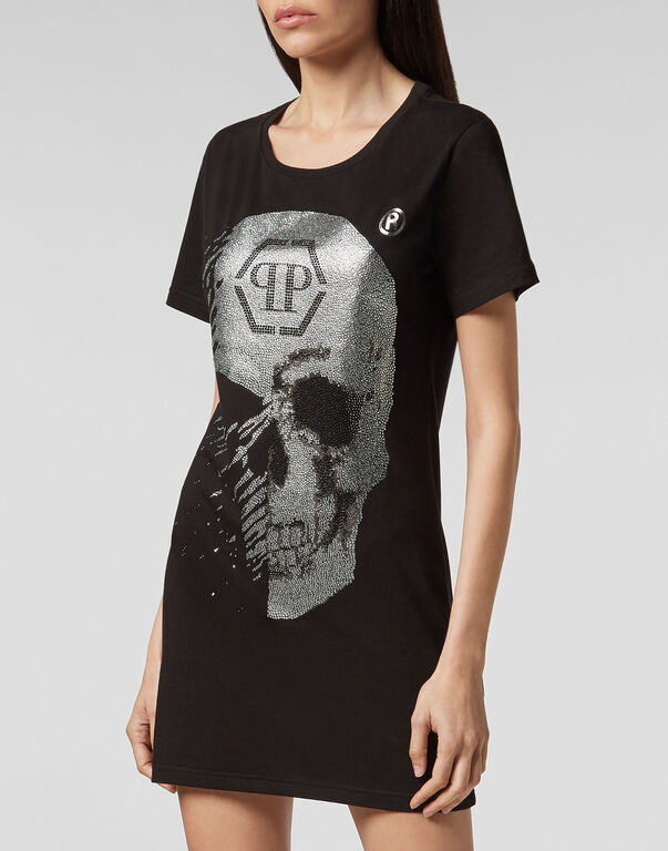 T-Shirt Short Dresses Skull