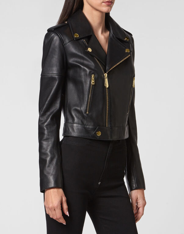 Leather Biker Jacket