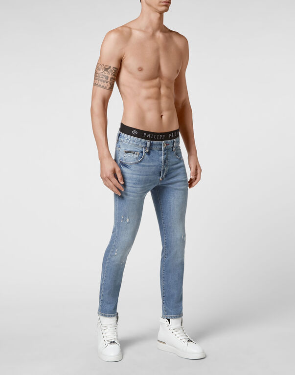 Denim Trousers Skinny  Iconic Plein