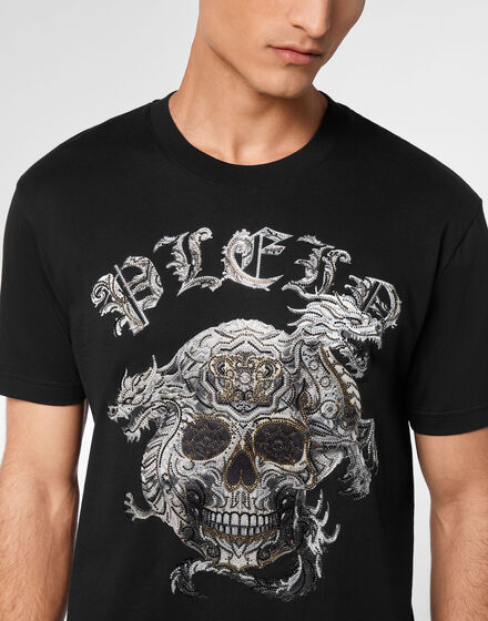 T-shirt Round Neck SS Stones Skull T-shirt Round Neck SS Stones Skull