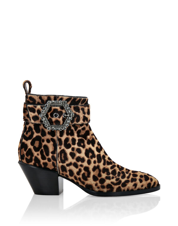 Boots Lo-Heels Mid Leopard