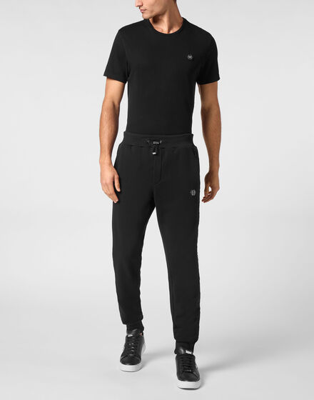 Jogging Trousers With Nylon Inserts