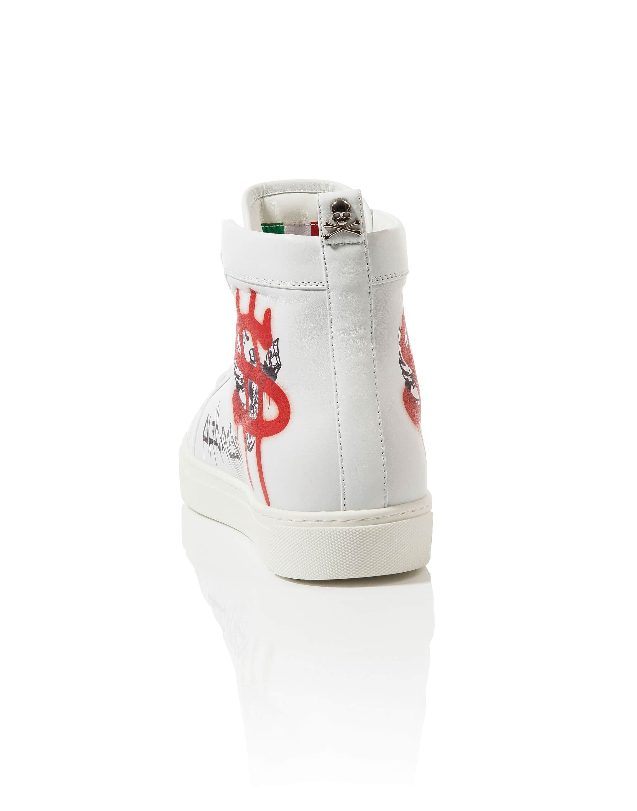 Gucci snake high deals tops white