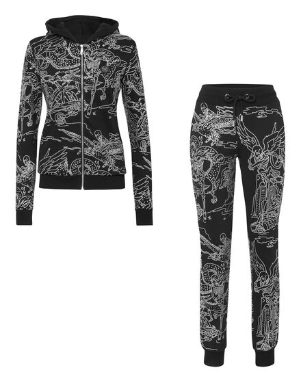 Tracksuit Top/Trousers Stones Skeleton tattoo