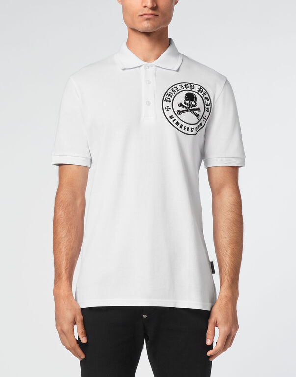 Pique Polo Shirt SS Skull&Bones
