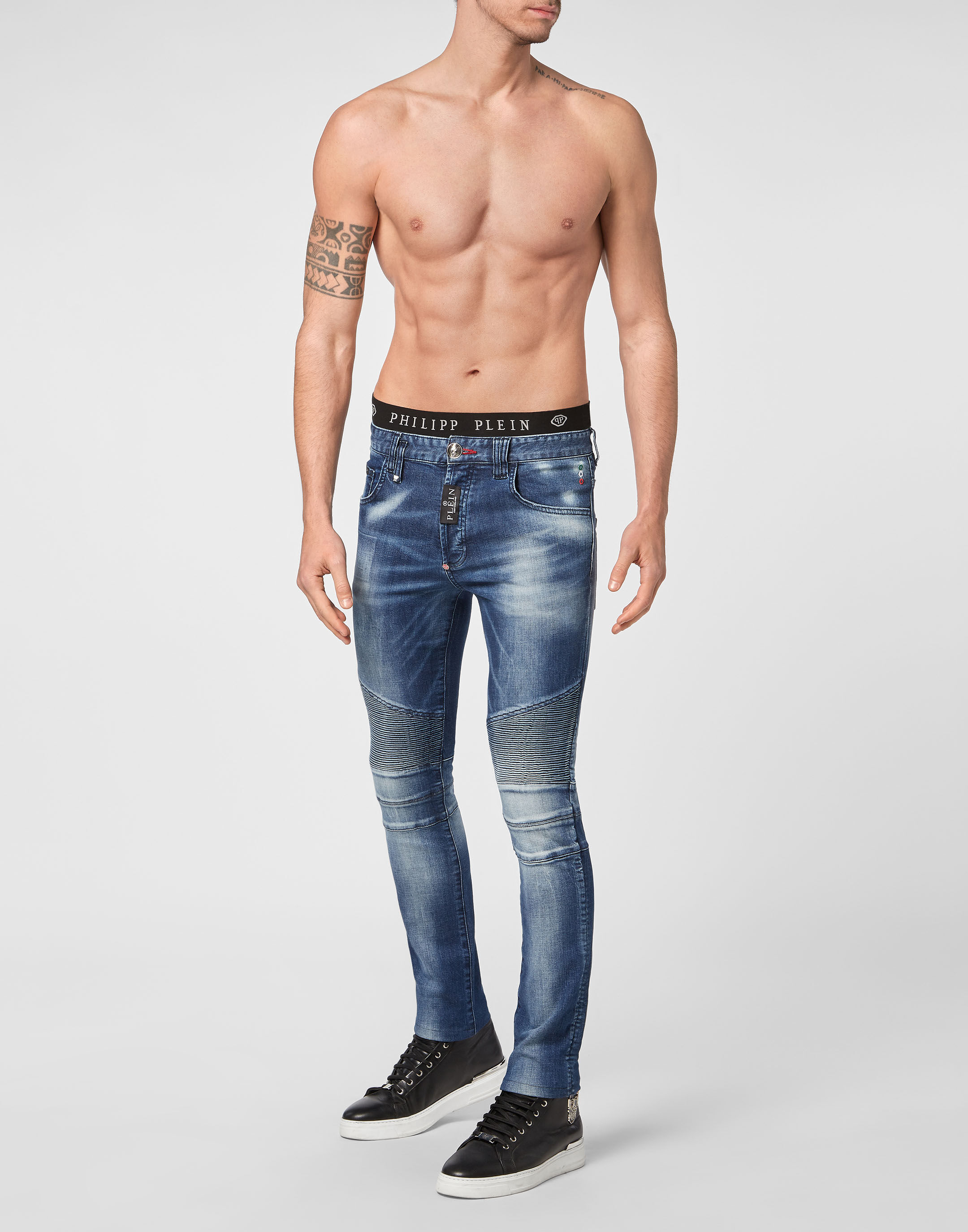 Philipp plein biker jeans on sale