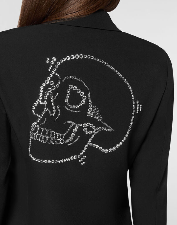 Fitted Cady Blazer LS Crystal Skull