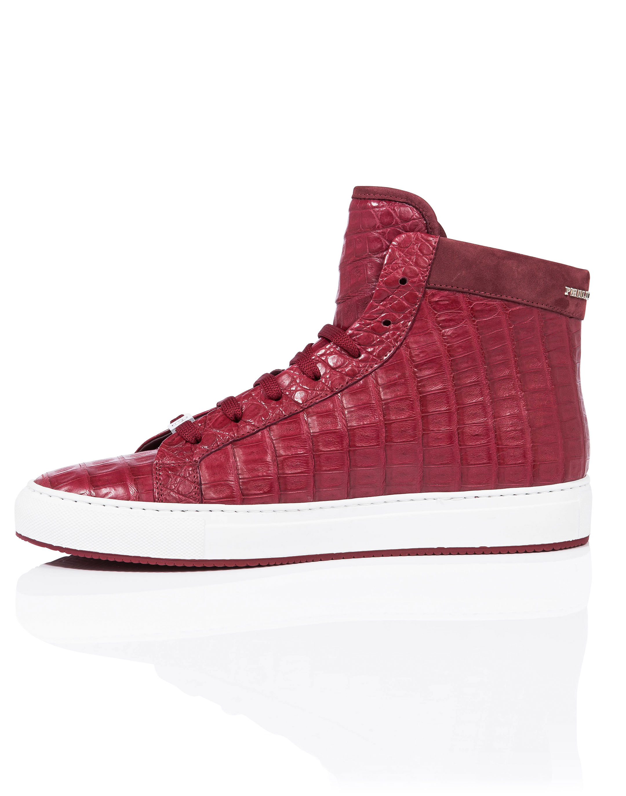Holo croc sale high top sneaker