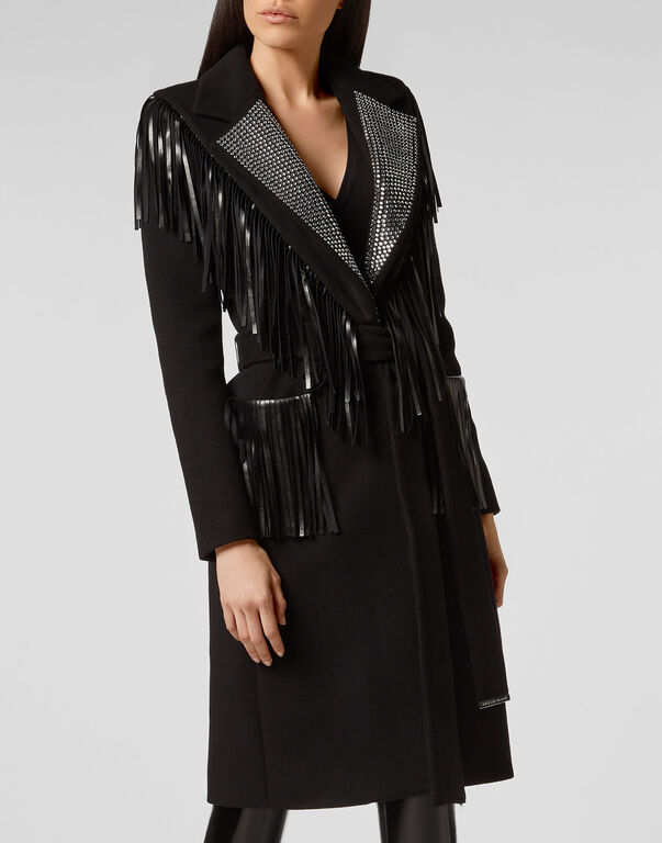 Coat Long Fringe