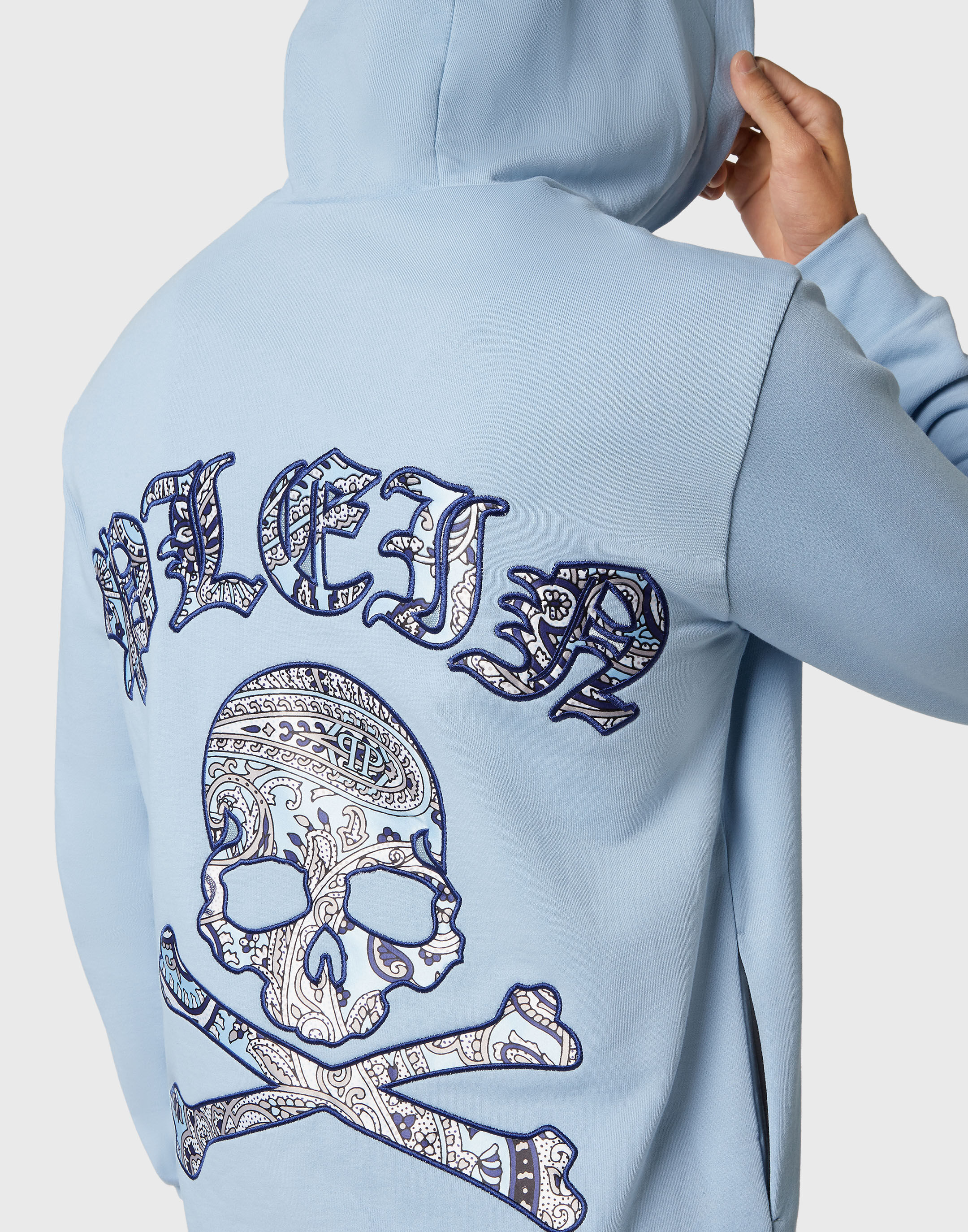 Satin hoodie discount