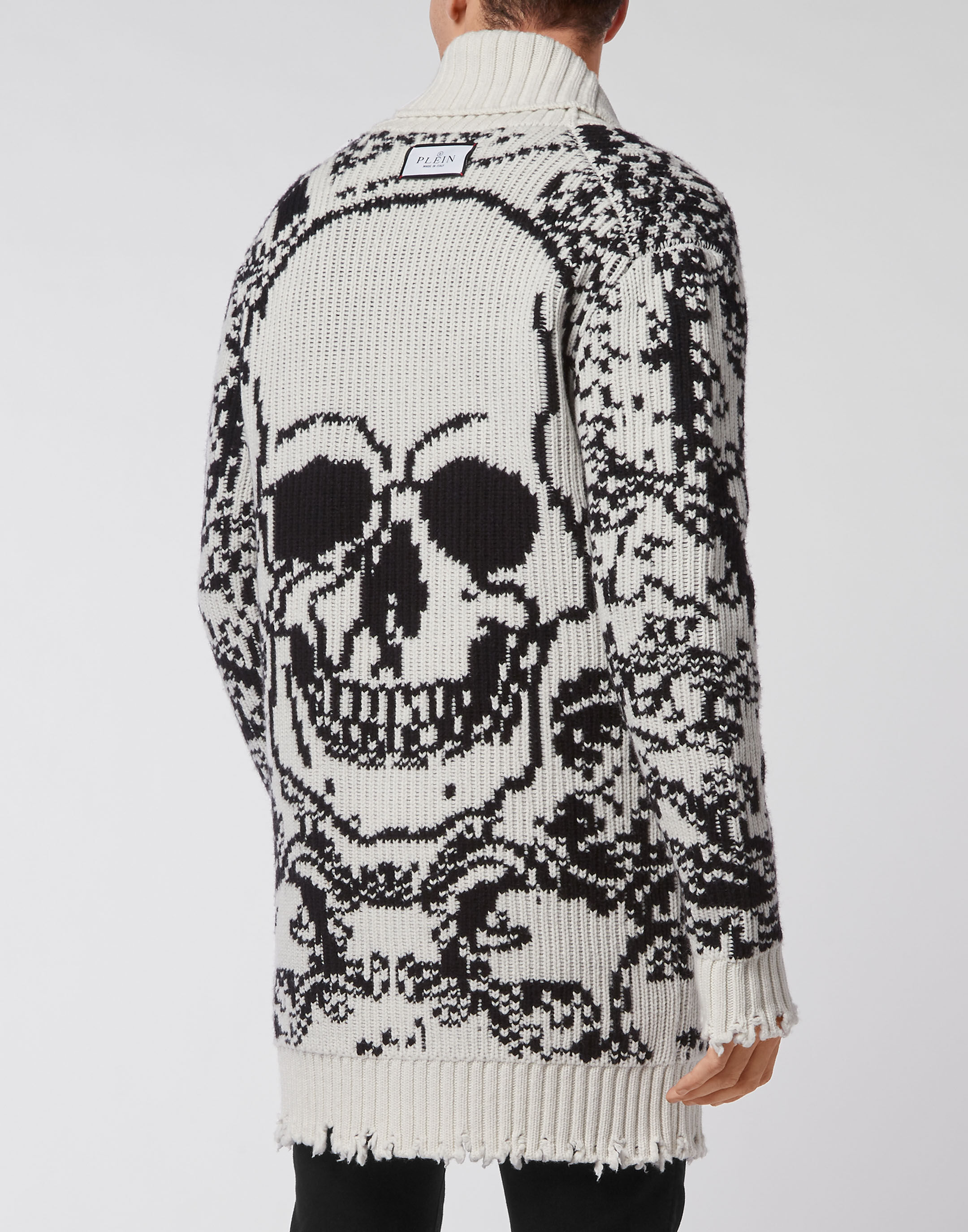 Casa lee skull cardigan hot sale