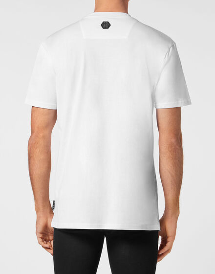 T-shirt Round Neck SS with Crystals
