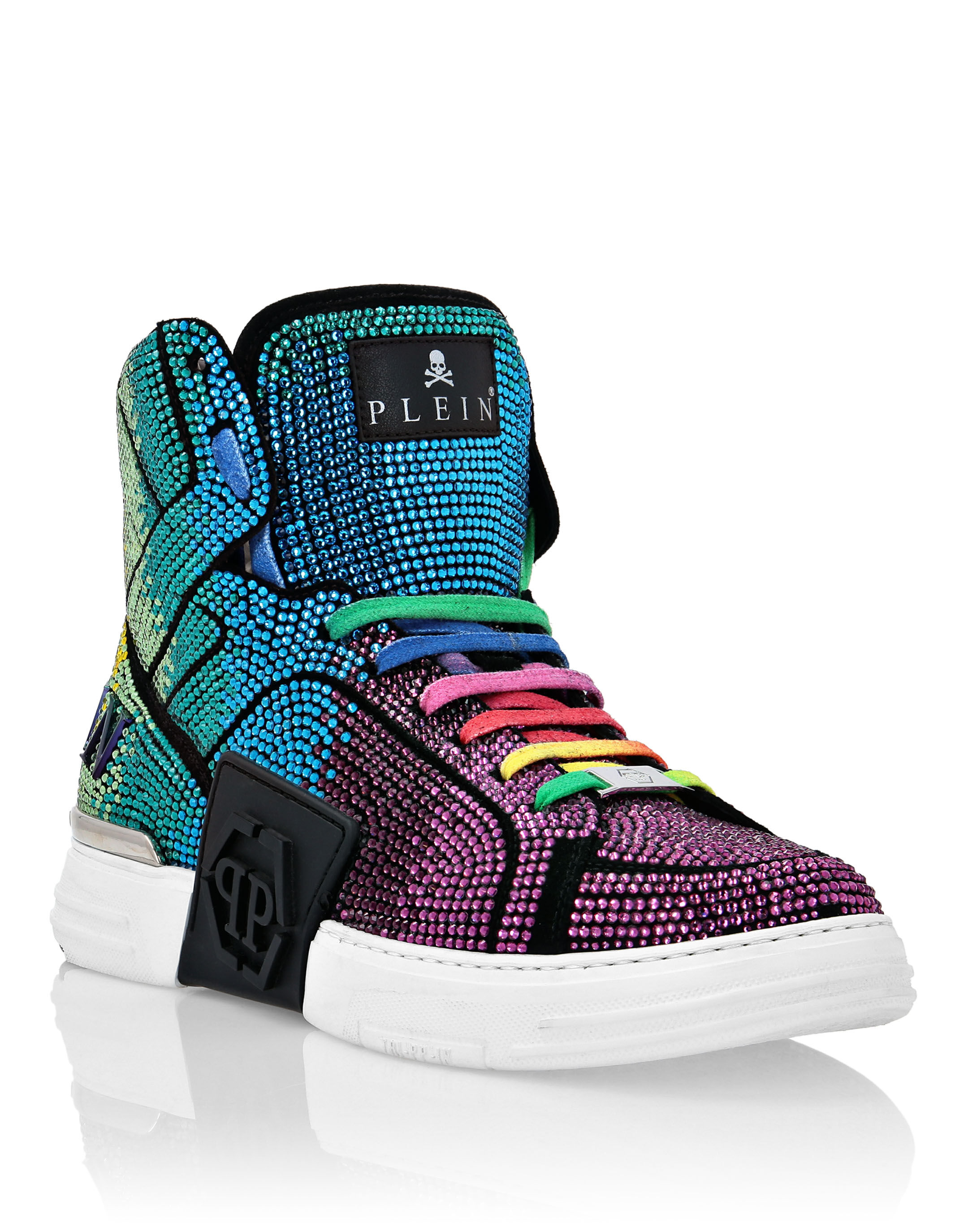 Chellysun casual high top suede online sneakers